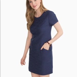 NWT Southern Tide navy blue shift dress w/ pockets